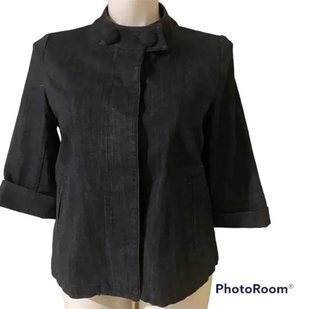 Talbots Petites Denim Stretch women jacket